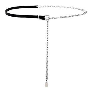 胖子腰带女链条细款配裙子装饰腰链连衣裙加长胖MM大码皮带配饰潮