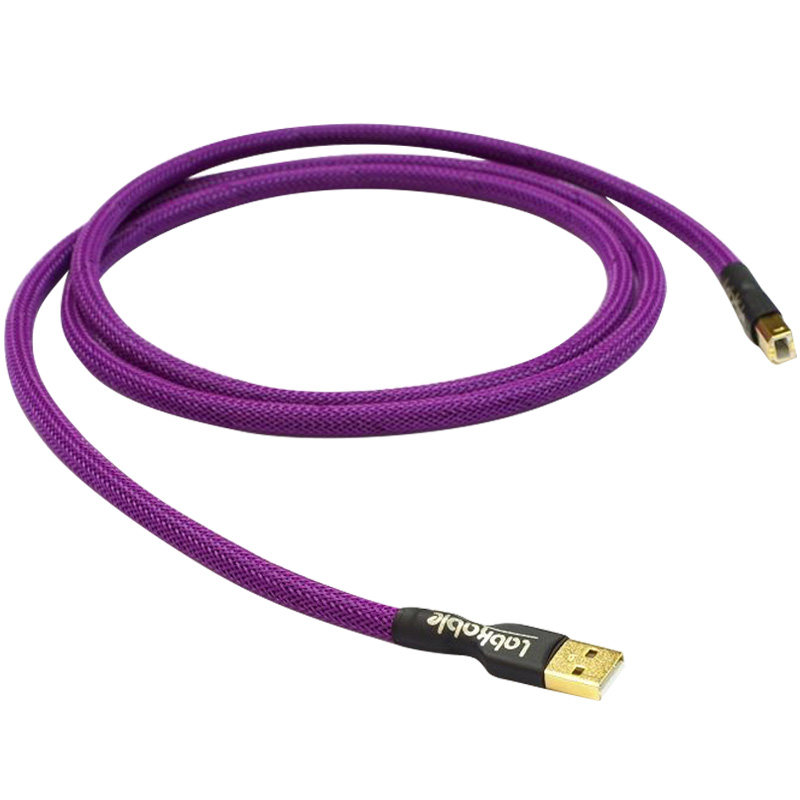 Labkable乐机宝U-Link SP超级单晶铜Telos发烧HIFI级USB线 圆声带