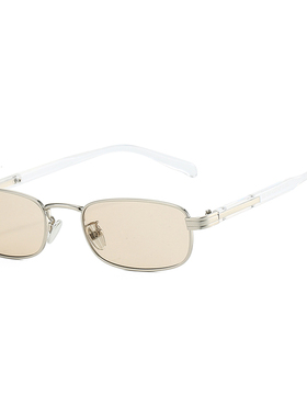 极简金属边防紫外线显瘦女墨镜