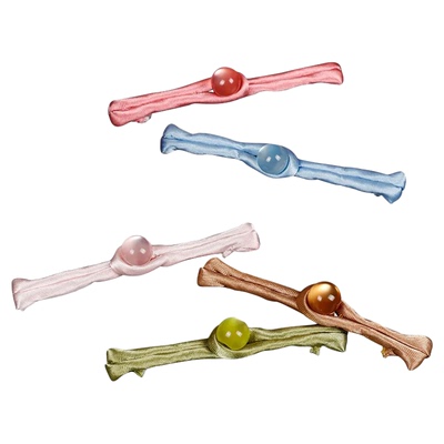 旗袍盘扣扣子玉珠一字 唐装汉服手工编织中式纽扣 中国风服饰辅料