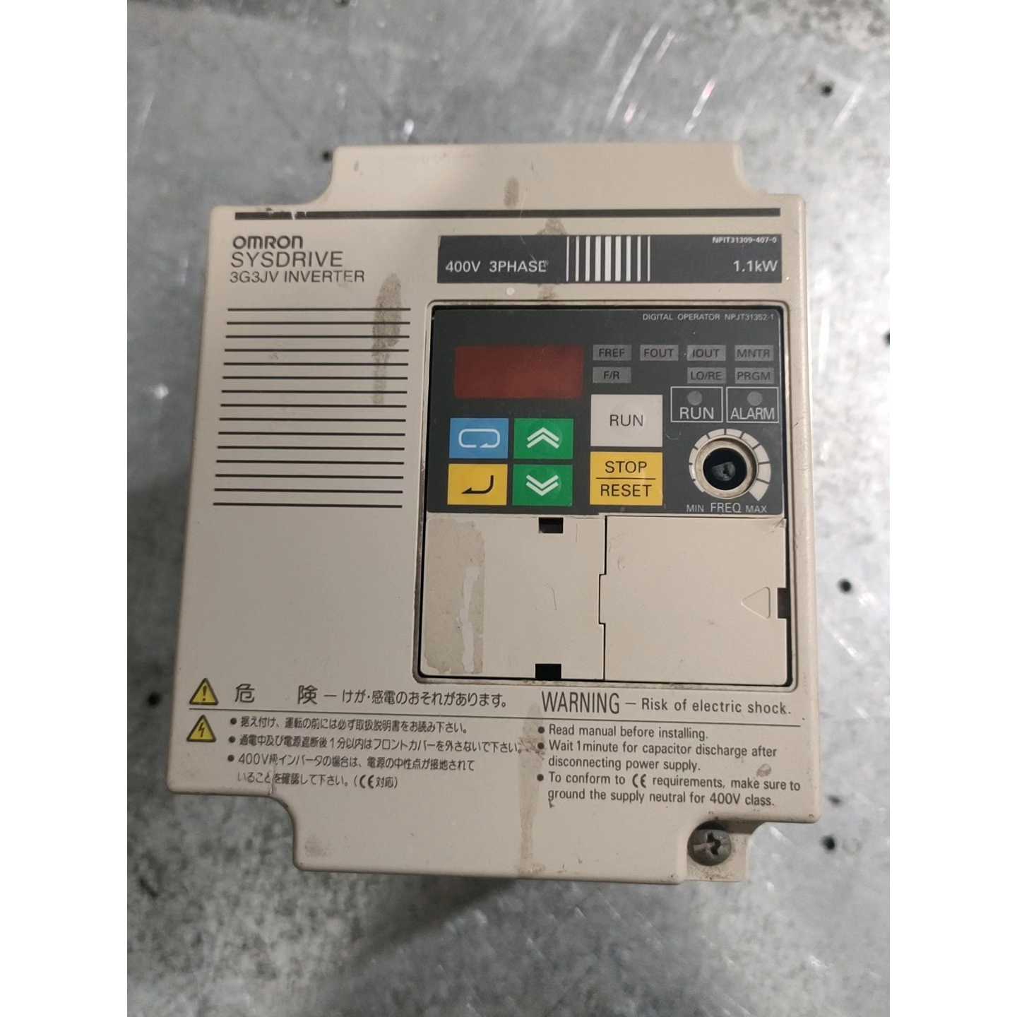 议价进口欧姆龙变频器3G3JV-A4007 1.1KW 380v