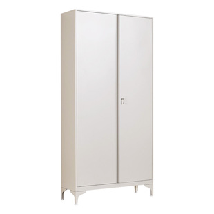 走廊楼道鞋柜上锁防潮大容量铁皮储物柜家用靠墙多功能杂物收纳柜