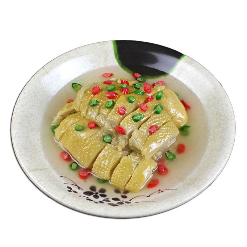 仿真模型假菜白切鸡大黄乳鸽