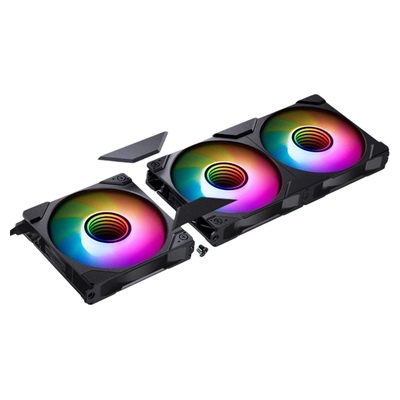 追风者M25G2-14cm无限镜积木风扇