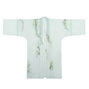 【春和】风疏柳影 宋制汉服  长褙子绣花长衫 吊带 百褶裙