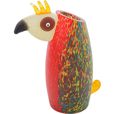 Borowski德国学究鹦鹉玻璃花瓶