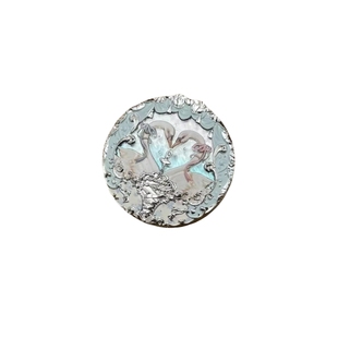 花知晓腮红01雪霜珍珠独角兽系列腮红自然高光修容蝴蝶云肩新品