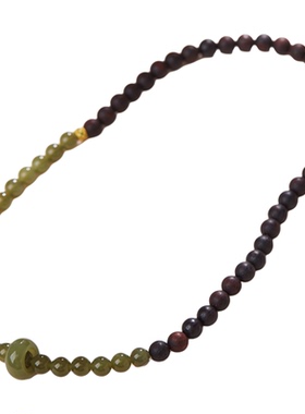 杭州灵隐降真香手串和田玉手链女