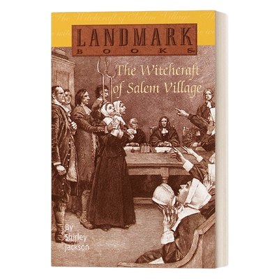 英文原版 The Witchcraft of Salem Village 萨勒姆村的巫术 里程碑系列 Landmark Books 英文版 进口英语原版书籍