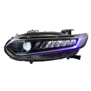 精刚激光海5双光透镜适用十代十一代雅阁大灯升级LED一抹蓝日行灯