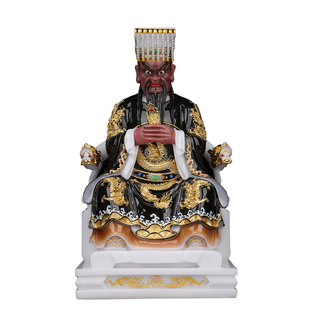 十殿阎王像阎王爷神像阎罗王阎罗天子佛像树脂仿汉白玉酆都大帝