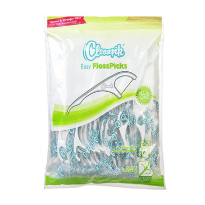 欧洲cleanpik超细牙线透明塑料
