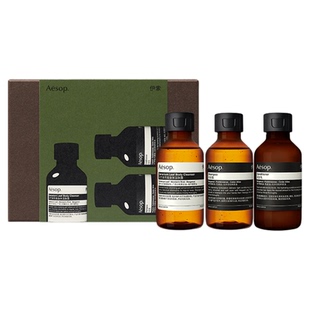 【年度礼盒】Aesop伊索 旅途心居:沐浴露洗发水旅行洗护套装礼物