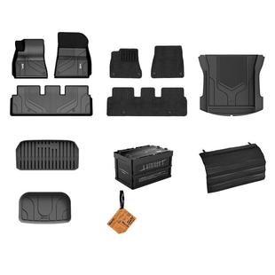 3W全TPE脚垫适用焕新版特斯拉Model Y/Y L/3 S X脚垫专用套装配件