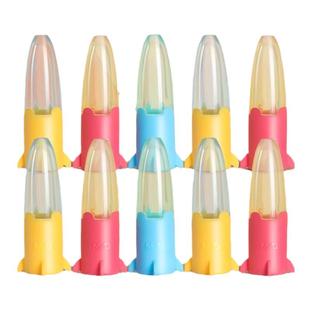 晨光铅笔帽笔套铅笔套保护套小学生延长器幼儿园初学者笔盖笔帽加长器火箭笔帽通用特粗洞洞笔加粗三角铅笔头