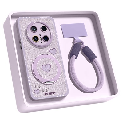 【油画爱心】磁吸支架硅胶壳