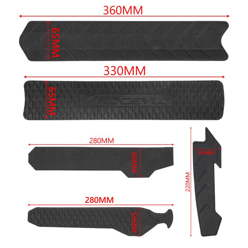 自行车护链贴车架保护硅超轻挂车山地车公路防保护膜贴贴胶片防护