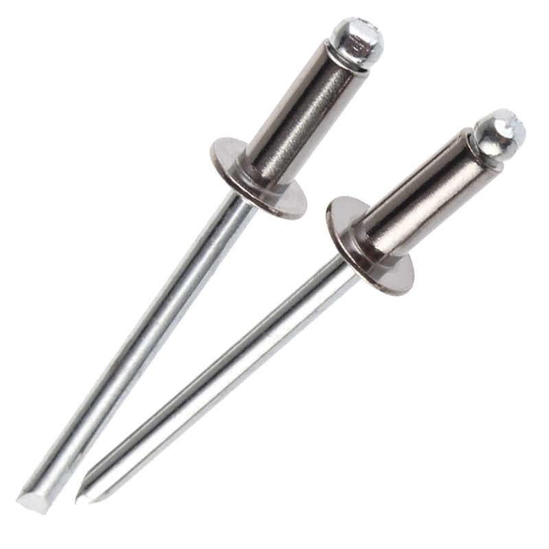 304不锈钢抽芯铆钉拉铆钉圆头拉钉4mm卯钉抽心柳钉装潢M3M3.2M4M5
