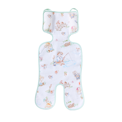 良良夏季婴儿推车餐椅凉席垫