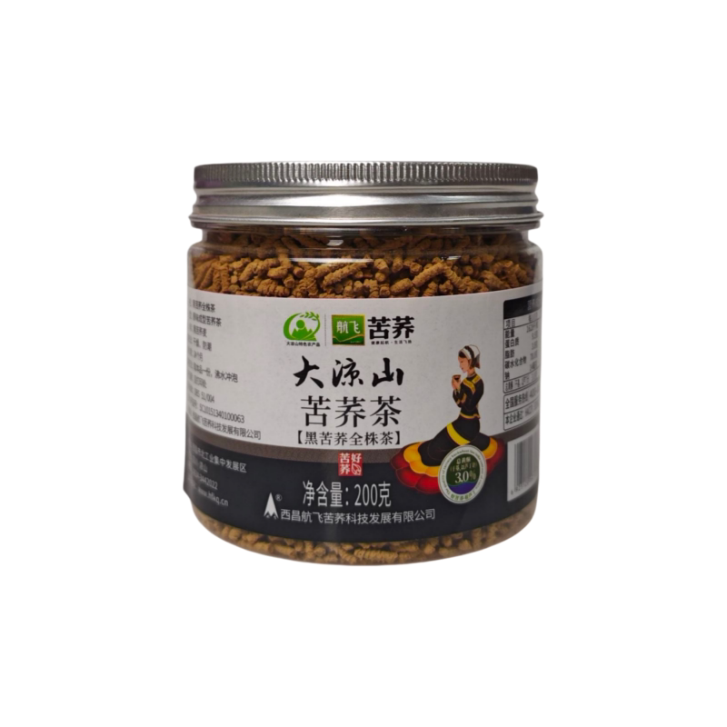 航飞苦荞茶大凉山小罐装