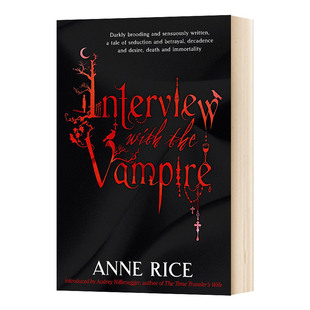 英文原版 Interview With The Vampire 夜访吸血鬼 英文版 进口英语原版书籍外文小说
