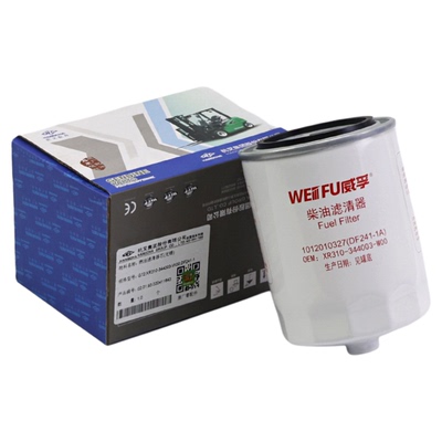 叉车燃油滤清器XR310-344003 新柴4D32XG30柴滤4D32X41杭叉XR30