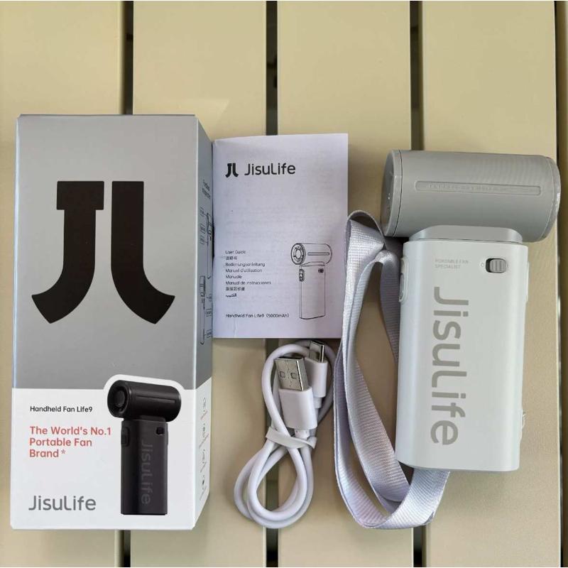几素小风扇手持迷你无叶涡轮户外轻音学生桌面长续航电扇Life9