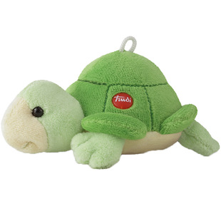 意大利trudi可爱乌龟公仔挂件钥匙扣包包挂饰毛绒玩具玩偶娃娃