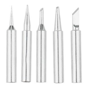 通用黄花907烙铁头刀口马蹄尖焊头k内热式60w调温电烙铁发热芯洛