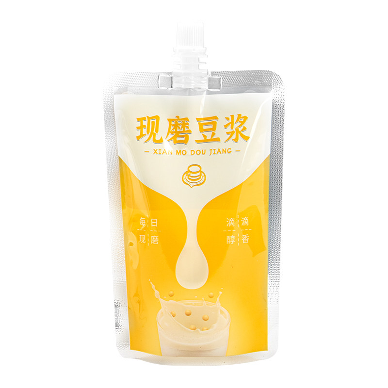 广塑耐高温一次性豆浆袋吸嘴袋