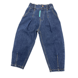 拉酷儿LAKUER波拉BORA韩国2022春秋新款女童牛仔裤休闲男童长裤子