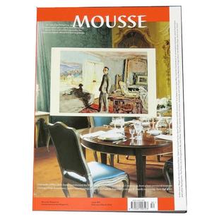 【订阅】 MOUSSE 法国英文原版 当代艺术杂志 年订4期 A074