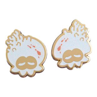 喷射战士3周边amiibo金属徽章胸针饰品痛包挂件新年装饰摆件礼物