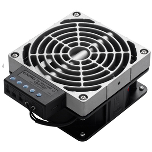 工业机柜防冻除凝露220V电加热器CSH8-F-T恒温可调空气调节器带线