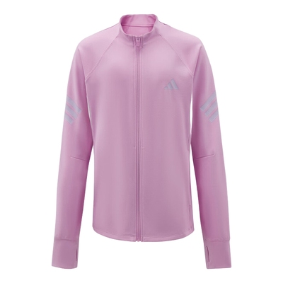 adidas阿迪达斯女大童紧身速干凉感长袖健身服春立领夹克 KS8091