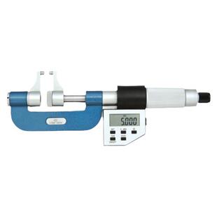 西北青量外径千分尺高精度青海量具电子数显卡爪千分尺0-25分厘卡