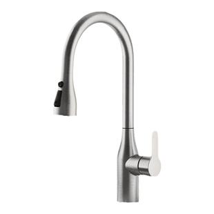 JOMOO九牧冷热抽拉厨房水龙头洗菜盆水槽万向头旋转伸缩防溅33178