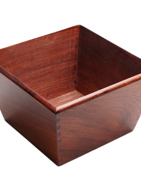 红木米斗升子缅甸花梨实木创意客厅摆件入伙招财日进斗金开业礼品