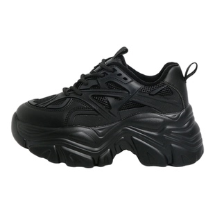 Forever21超火甜酷黑武士老爹鞋女款增高厚底轻便百搭休闲运动鞋