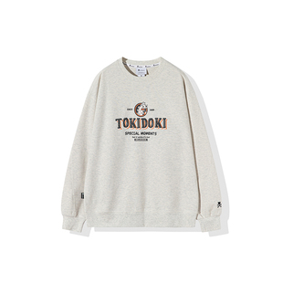 tokidoki潮牌恐龙印花卫衣男女款情侣秋冬字母IP宽松休闲时尚