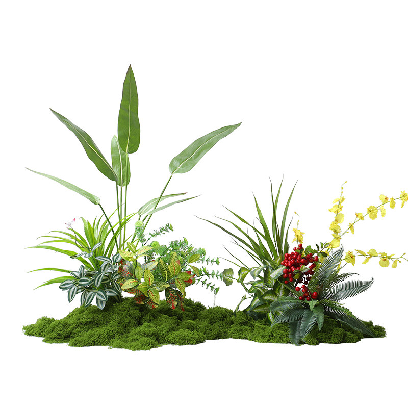 松雨仿真绿植苔藓造景植物景观