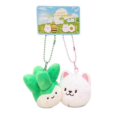 Jinnew原创眼镜萨摩耶耶钥匙扣