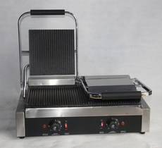 Стейк машина 鍟嗙敤鐢电儹鍙屽ご鍘嬫澘鐓庣墰鎺掓墥鐐夊叏骞冲笗灏煎凹鏈轰笁鏂囨不鐑よ倝鏈虹數鎵掔倝