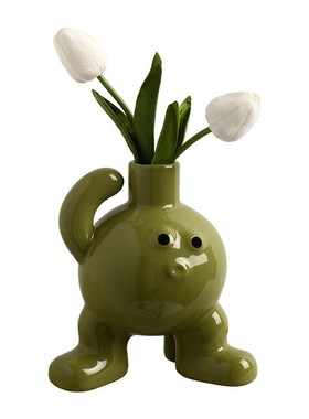 陶瓷小花瓶ins风家居可爱装饰品