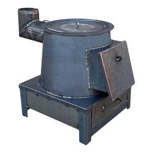 农村柴火炉炉子燃煤取暖炉家用柴火灶户外地锅柴炉室内通炕取暖炉