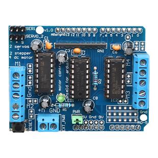 L293D电机驱动模块 扩展板 马达板 motor control shield DIY创客