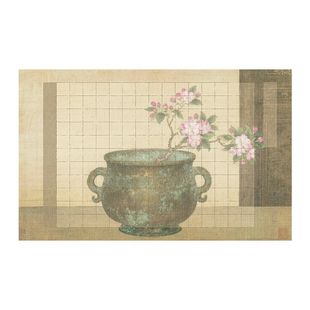 景阳阁蜡染绢纸将进酒临帖纸小楷书法作品纸微喷宣纸半生熟2.5cm方格手札纸书法临摹字帖蜡染日课纸比赛用纸