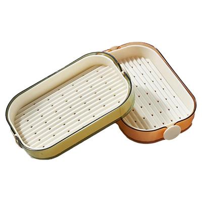 肥皂盒大号双层沥水盒家用香皂盒