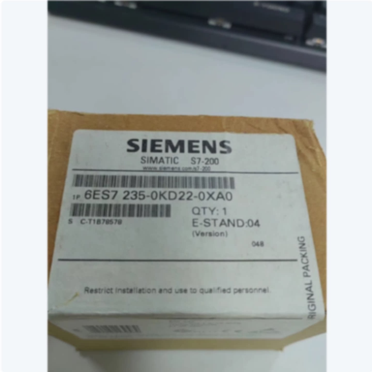 议价6ES72350KD220XA0西门子S7-200EM235模块6ES7235-0KD22-0XA0/