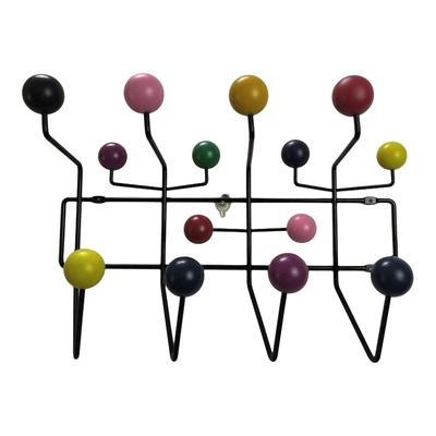 北欧设计创意衣帽架Eames hang it all伊姆斯糖果球衣架挂钩时尚